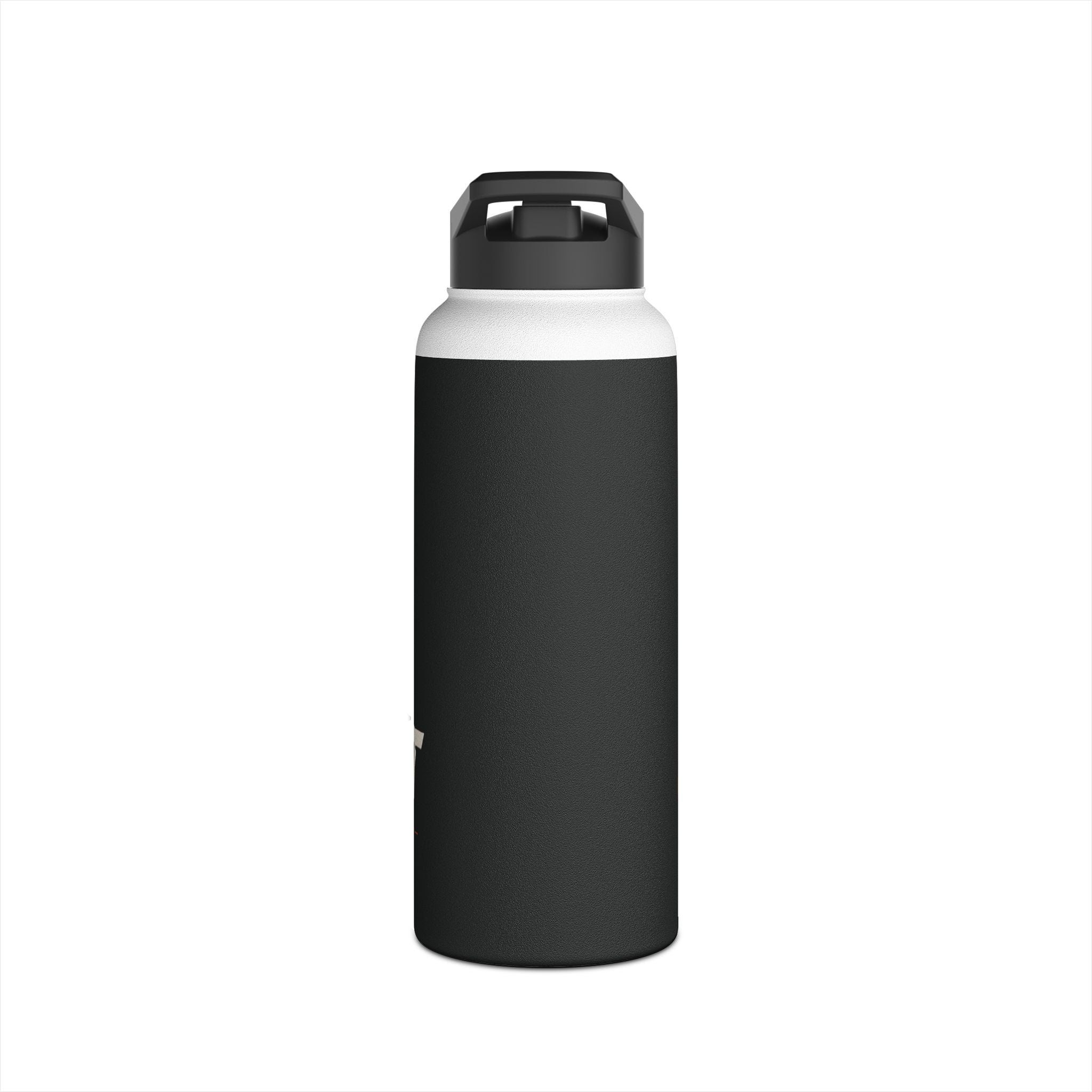 Coffee Company Stainless Steel Water Bottle with UpShift logo, double-wall insulated, matte finish, available in 12oz, 18oz, and 32oz sizes